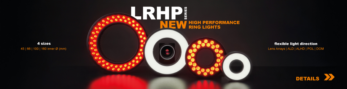 LUMIMAX LED Ring Lights of the LRHP series